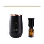 Kaoils Pure Essence Aromaterapi Uçucu Yağ Difüzörü – Kablosuz & Susuz | Otomatik, Taşınabilir, Şarjlı | 9 Renkli LED Işık | Araba ve Ofis İçin İdeal | Siyah - Görsel 2