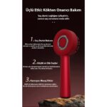 Veryfit Hairglow Şarjlı Saç Bakım Ve Masaj Tarağı - Bakım Yağı Hazneli - Görsel 5