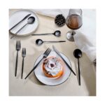 Karaca Orion Black 30 Parça 6 Kişilik Çatal Kaşık Bıçak Seti - Görsel 3