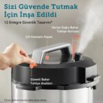 Cosori CMC-CO601-SEU 9U1ARADA Buharlı Pişirici,pilav Pişirme, Düdüklütencere,yoğurt Makinesi - Görsel 3