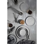 Kütahya Porselen Capri Mod Bej DG-486 24 Parça 6 Kişilik Yemek Takımı