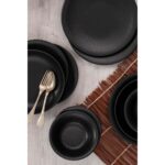 Kütahya Porselen Teos Mat DG-799 24 Parça 6 Kişilik Yemek Takımı - Görsel 3