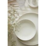 Kütahya Porselen Crest Sade Dekorsuz 24 Parça 6 Kişilik Bone Yemek Takımı - Görsel 3