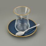 Matmel Sultan Sade 6'lı Çay Kaşığı - Gri - 11,5 cm - Görsel 3