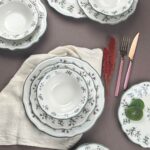 Matmel Terra 24 Parça Yemek Takımı - Renkli