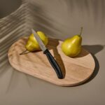 Matmel 6.7733 Tırtıklı Soyma Bıçağı - Siyah - 10 cm