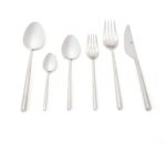 Matmel Gloria Sade 36 Parça Çatal Kaşık Bıçak Seti - Gri - Görsel 2