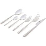 Matmel Gloria Sade 36 Parça Çatal Kaşık Bıçak Seti - Gri - Görsel 3