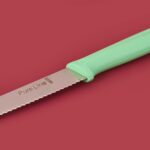 Matmel Dişli Domates Bıçağı - Yeşil - 12 cm - Görsel 3