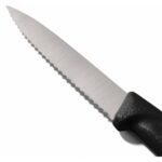 Matmel 67633 Tırtıklı Soyma Bıçağı - Siyah - 8 cm - Görsel 3