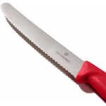 Matmel 6.7831 Domates ve Sosis Bıçağı - Kırmızı - 11 cm - Görsel 3