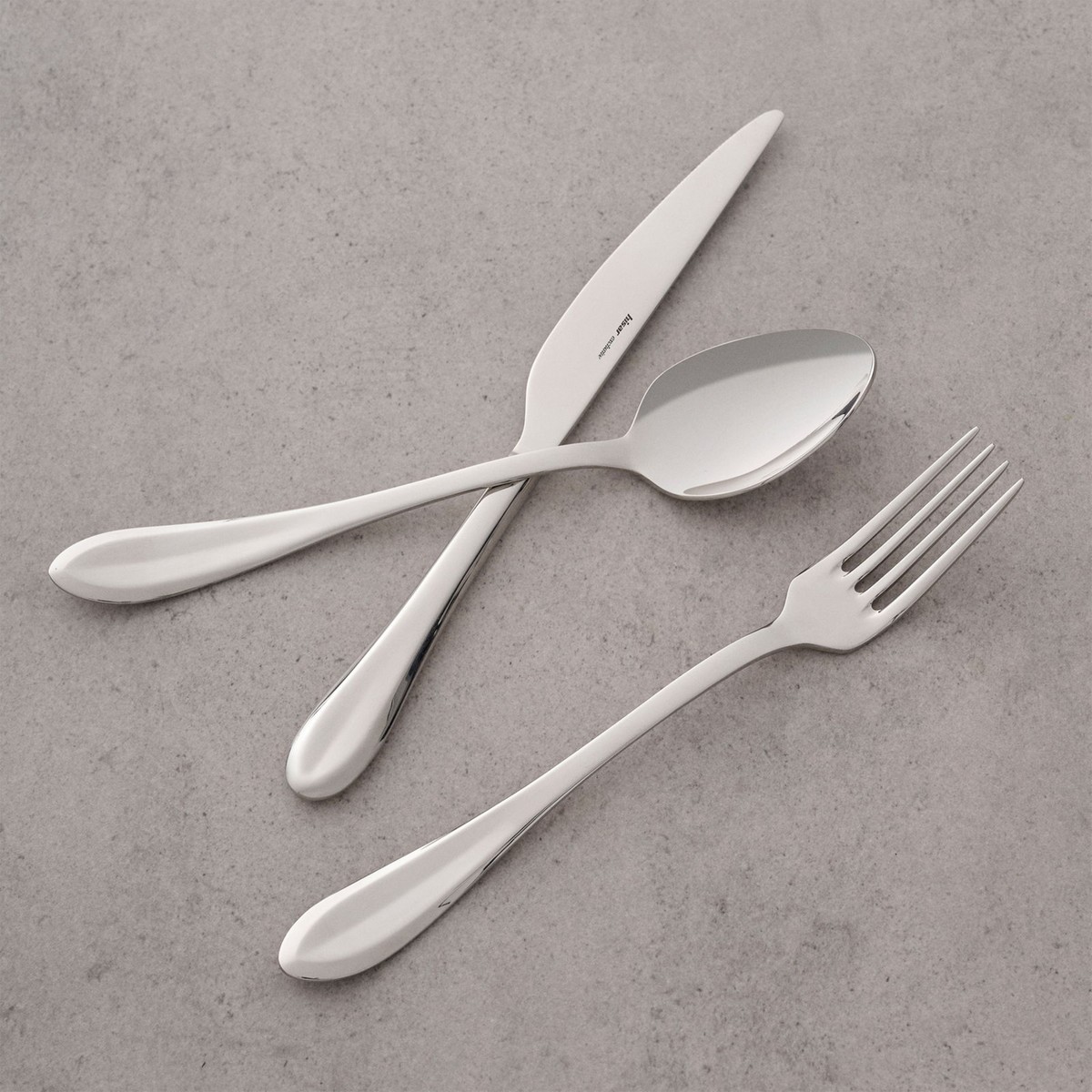 110001048574788.jpg Matmel Toscana 36 Parça Çatal Kaşık Bıçak Seti - Inox - Görsel 1