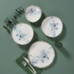 Matmel Porselen Roden 24 Parça Yemek Takımı - Mavi