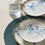 Matmel Porselen Roden 24 Parça Yemek Takımı - Mavi - Görsel 2