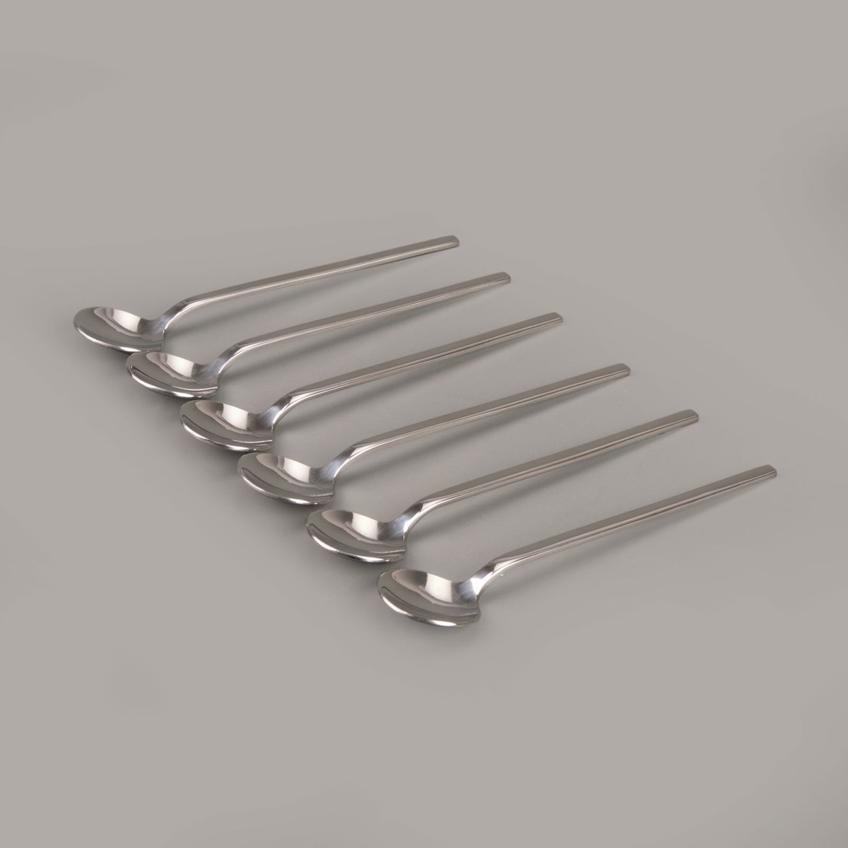 110001048624219.jpg Matmel Kosova 6'lı Çay Kaşığı Seti - Inox - Görsel 1