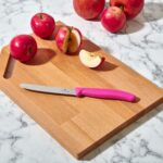 Matmel 6.7836.L115 Tırtıklı Domates ve Sosis Bıçağı - Pembe - 11 cm