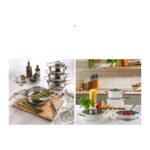 Schafer Premium Pişirme Seti - Cookhaus & Gravita Krem