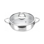 Nehir Silver Lüks 8 Parça Paslanmaz Çelik Tencere Seti - Görsel 4