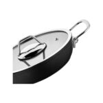 Amboss Dark 6 Parça Yanmaz Yapışmaz Titanyum Kaplama Sahan Seti - Görsel 3