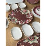 Rossev Kahvaltı Takımı Magenta  29 Parça 4 Kişilik - Görsel 4