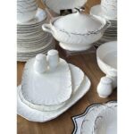 Rossev Yemek Takımı Tıffany Silva 58 Parça 12 Kişilik - Görsel 2