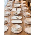 Rossev Yemek Takımı Modern Point 73 Parça 12 Kişilik