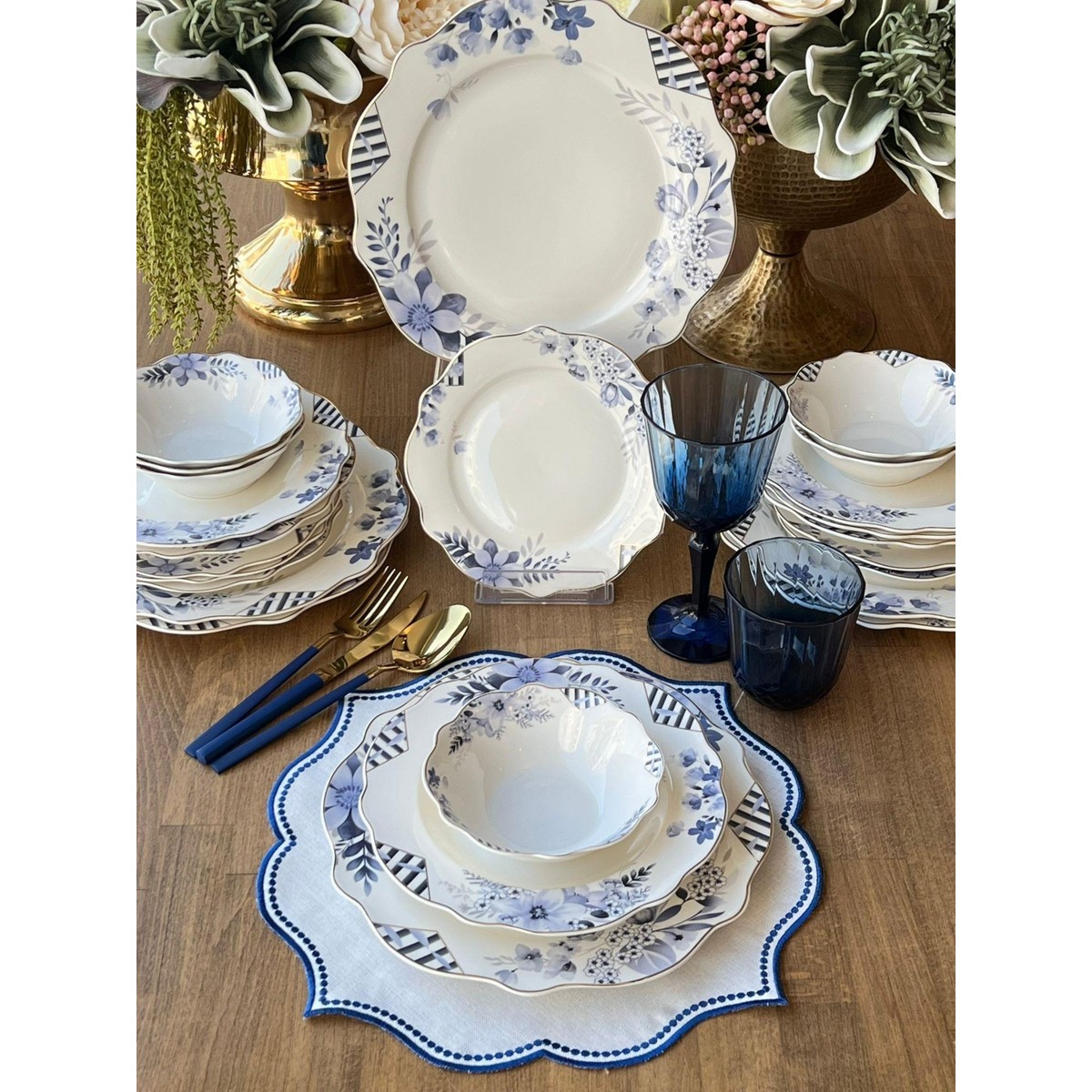 110001050734647.jpg Rossev Yemek Takımı Hera 24 Parça 6 Kişilik - Görsel 1