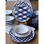 Rossev Yemek Takımı Modern Savona 24 Parça 6 Kişilik