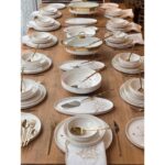 Rossev Yemek Takımı Modern Arbol Bird 161 Parça 12 Kişilik