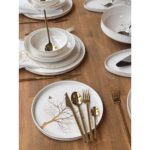 Rossev Yemek Takımı Modern Arbol Bird 161 Parça 12 Kişilik - Görsel 3