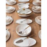 Rossev Yemek Takımı Modern Arbol Bird 161 Parça 12 Kişilik - Görsel 5