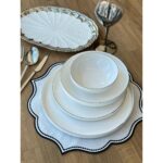 Rossev Yemek Takımı Modern Gümüş 24 Parça 6 Kişilik - Görsel 3