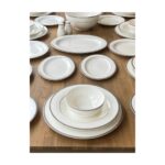 Rossev Yemek Takımı Rennes Silver 60 Parça 12 Kişilik - Görsel 2