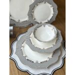 Rossev Yemek Takımı Pıano 24 Parça 6 Kişilik - Görsel 2