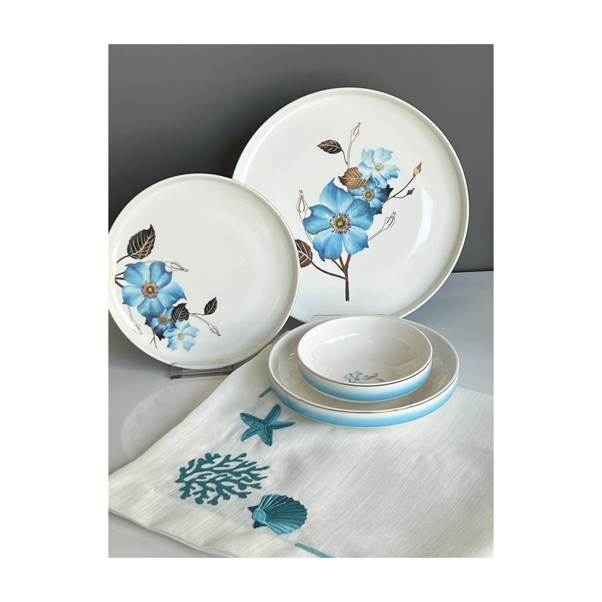 110001050735637.jpg Rossev Yemek Takımı Valetta 24 Parça 6 Kişilik - Görsel 1