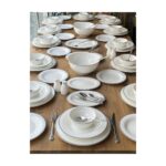 Rossev Yemek Takımı Nantes Silver 149 Parça 12 Kişilik - Görsel 2