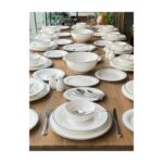 Rossev Yemek Takımı Nantes Silver 149 Parça 12 Kişilik - Görsel 3