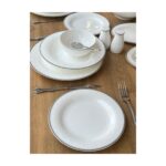 Rossev Yemek Takımı Nantes Silver 149 Parça 12 Kişilik - Görsel 5