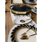 Rossev Yemek Takımı Modern Black 150 Parça 12 Kişilik - Görsel 3