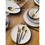 Rossev Yemek Takımı Modern Black 150 Parça 12 Kişilik - Görsel 5