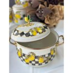 MD Mimoza Dekor Linda Emaye 20 cm Tencere - Görsel 5