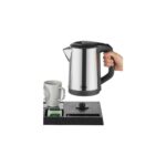 Kiwi Kkt-33 Paslanmaz Çelik Karşılama Tepsili Otel Tipi Kettle - Görsel 3