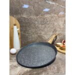 Veronia Elvira Granit 30 cm Krep Tava-Gri - Görsel 2