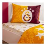 Taç Taç Lisanslı Galatasaray 5.yıldız Tek Kişilik Pamuk Nevresim Takımı - Görsel 2