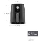 Karaca Smart Cook 60 Dakikaya Kadar Zaman Ayarlı Compact Airfryer Space Grey 2 Kişilik - Görsel 2