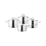 Porland Benigma Çelik Tencere Takımı 8 Parça - Görsel 2