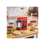 Karaca Mastermaid Chef Ultra D2000W Dijital Ekranlı Hamur Yoğurma Makinesi Imperial Red 7 L - Görsel 3
