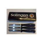 vanilinkitchen Solingen 3’lü Siyah Simli  Micro Et Sebze Doğrama Bıçağı Seti - Görsel 2