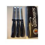 vanilinkitchen Solingen 3’lü Siyah Simli  Micro Et Sebze Doğrama Bıçağı Seti - Görsel 3