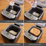 Karaca Bake Compact 19 In 1 Çok Fonksiyonlu Reçel, Yoğurt, Hamur Yoğurma ve Ekmek Yapma Makinesi Inox - Görsel 5